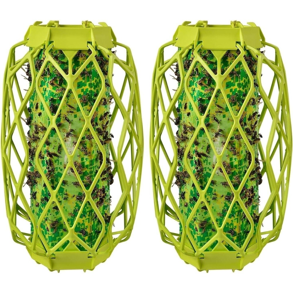 Rescue TrapStik Wasp Carpenter Bee & Mud Dauber Trap TSW 2-Pack Pesticide-Free